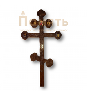 Крест Художественный фигурный с иконой Крест Художественный фигурный с иконой