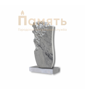 Памятник фигурный Крест и розы