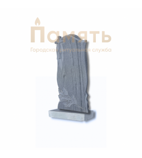 Памятник Крест и цветы