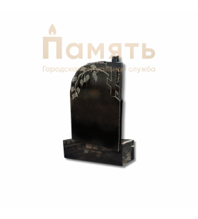 Памятник гранитный Крест и ветвь