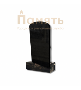 Памятник гранитный с закруглённым верхом