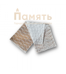 Шарф для горюющих №3 - белый Шарф для горюющих №3 - белый