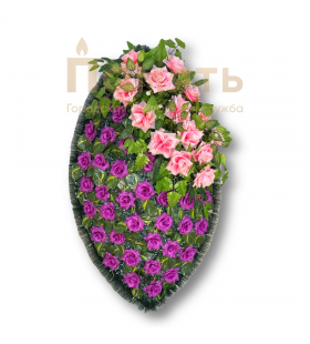 Венок Барселона - сиреневый - розовый Венок Барселона - сиреневый - розовый