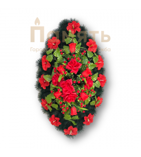 Венок Брусника (100см)