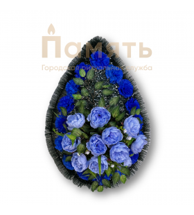 Венок Эсмеральда - синий, синий Венок Эсмеральда - синий, синий