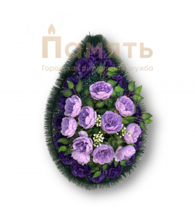 Венок Эсмеральда - фиолетовый, сиреневый Венок Эсмеральда - фиолетовый, сиреневый