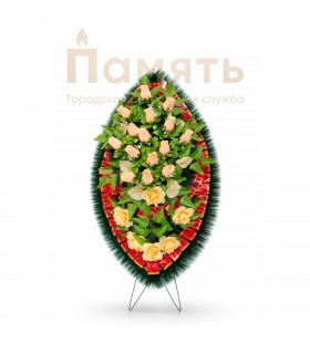 Венок Каспий - желтый, красный
