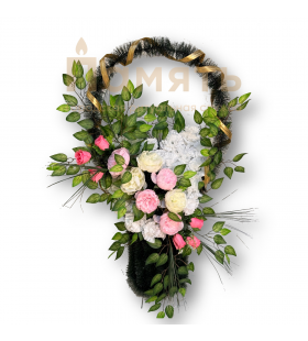 Корзина Сердце - белый - розовый Корзина Сердце - белый - розовый