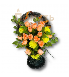 Корзина №100 - желтый, розовый Корзина №100 - желтый, розовый