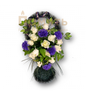 Корзина №100 - фиолетовый, белый Корзина №100 - фиолетовый, белый