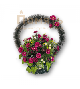 Корзина Нарцисс - бордовый Корзина Нарцисс - бордовый